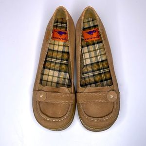 Rocket Dog Tan Suede Slide-on Loafer - Women’s size 11